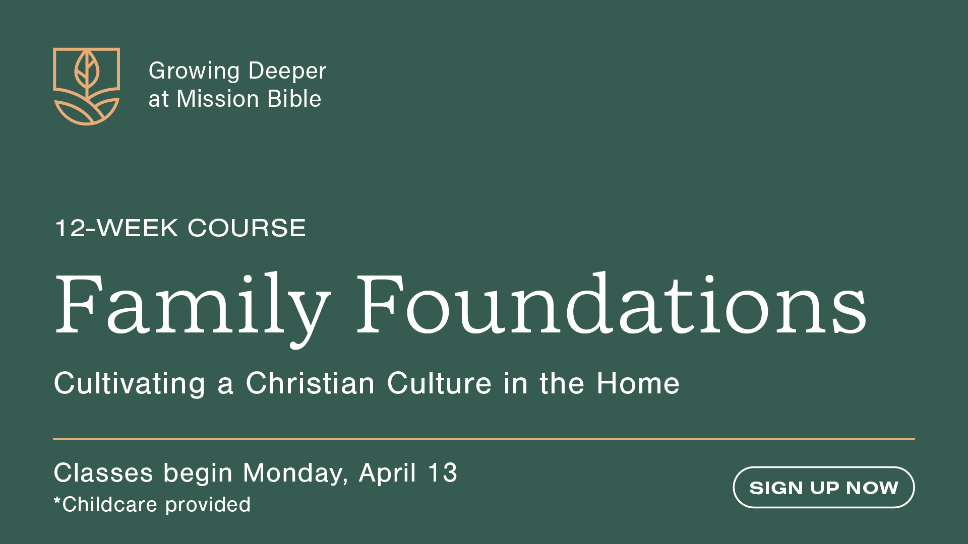 Family Foundations (12 wk)