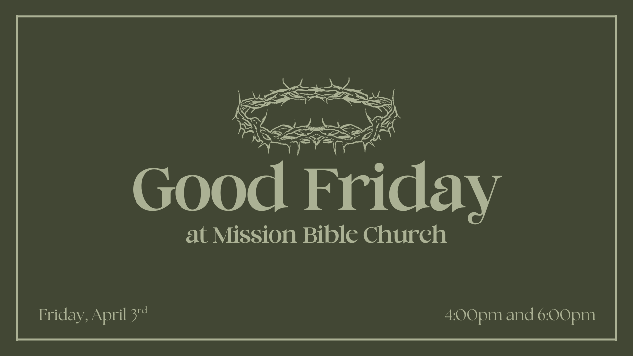 Good Friday Services
