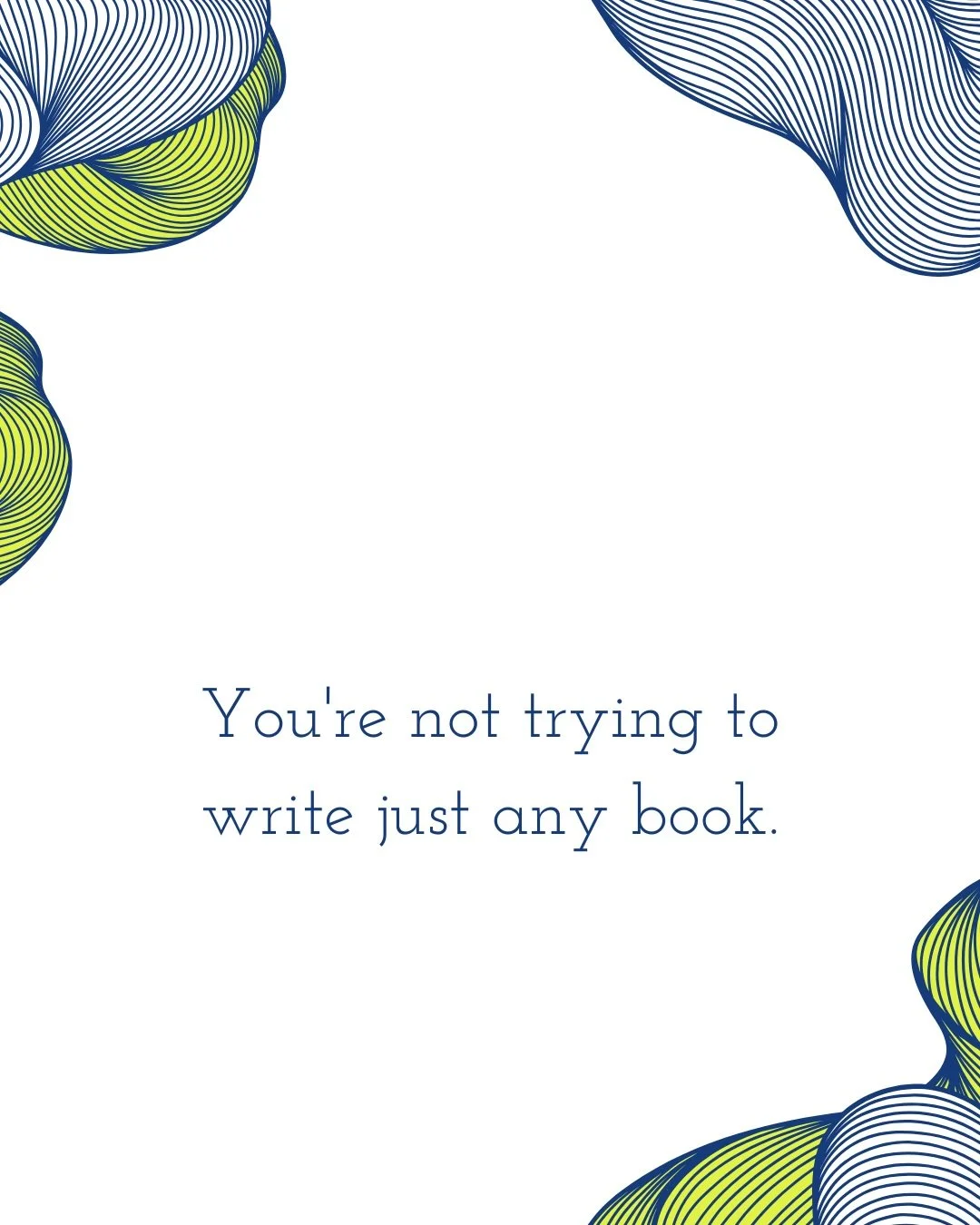 Someone told you that you think too much, and you wonder if they&rsquo;re right.

If you could just bang out a book, you would, but your brain doesn&rsquo;t work that way.

The writers I work with aren&rsquo;t stuck because they&rsquo;re broken or la