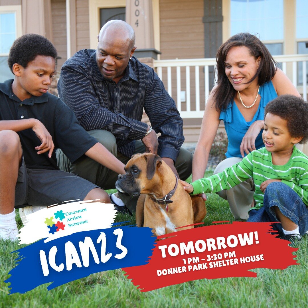 The Columbus Autism Network's iCan Family Fun &amp; Dog Walk is TOMORROW!!! 

Join in on the fun on April 29, 2023 from 1:00 PM - 3:30 PM at the Donner Park Shelter House in Columbus, IN. You don't want to miss out on the exciting new dog walk and do