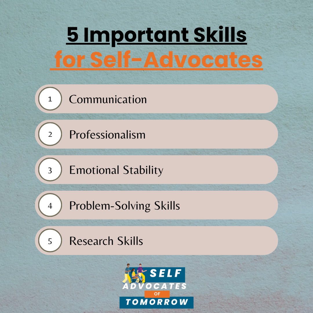 5 Important Skills for Self-Advocates to Learn