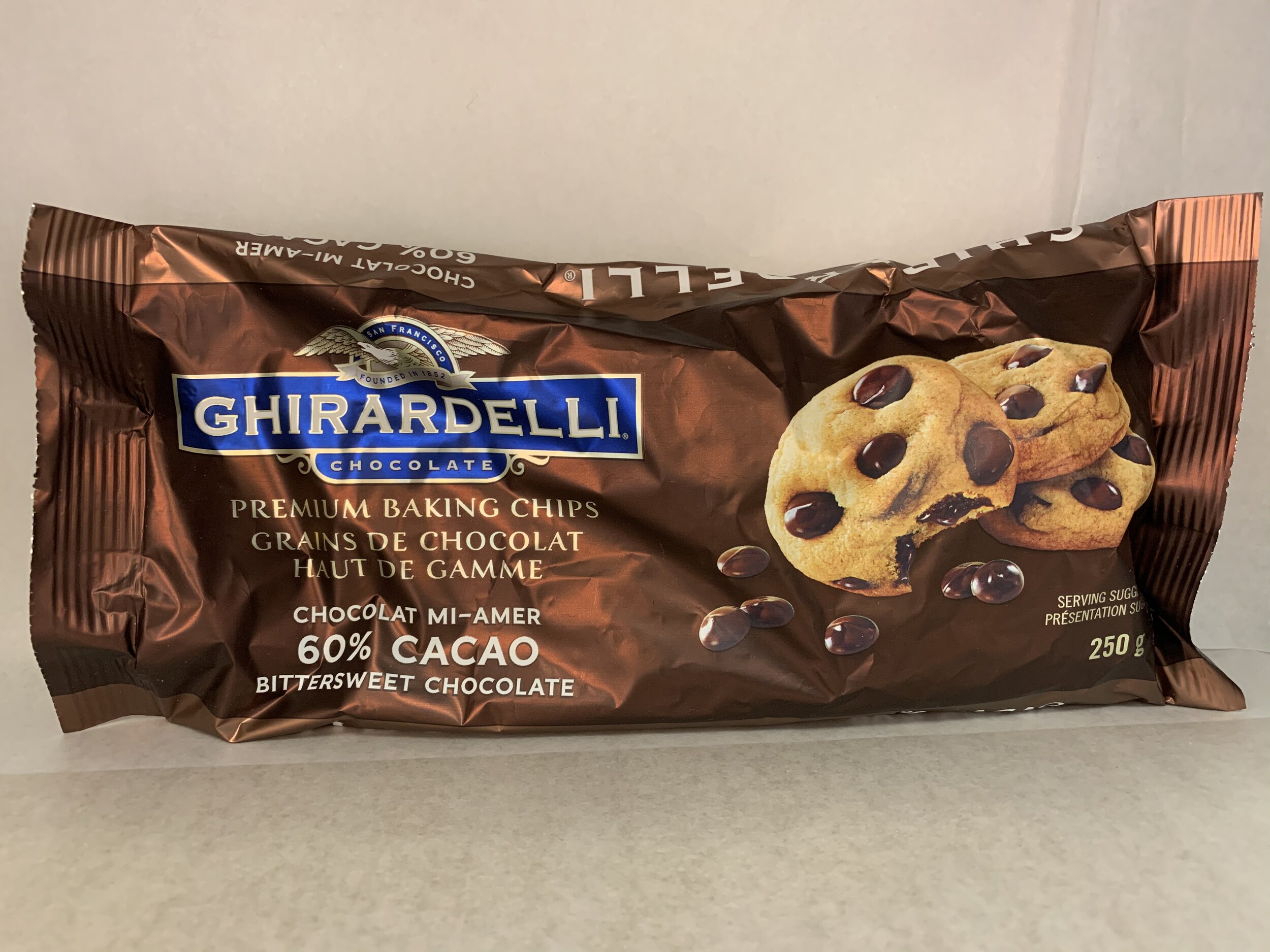 Ghiradelli Chocolate Chips | Grains de Chocolat | Schokoladenstückchen 