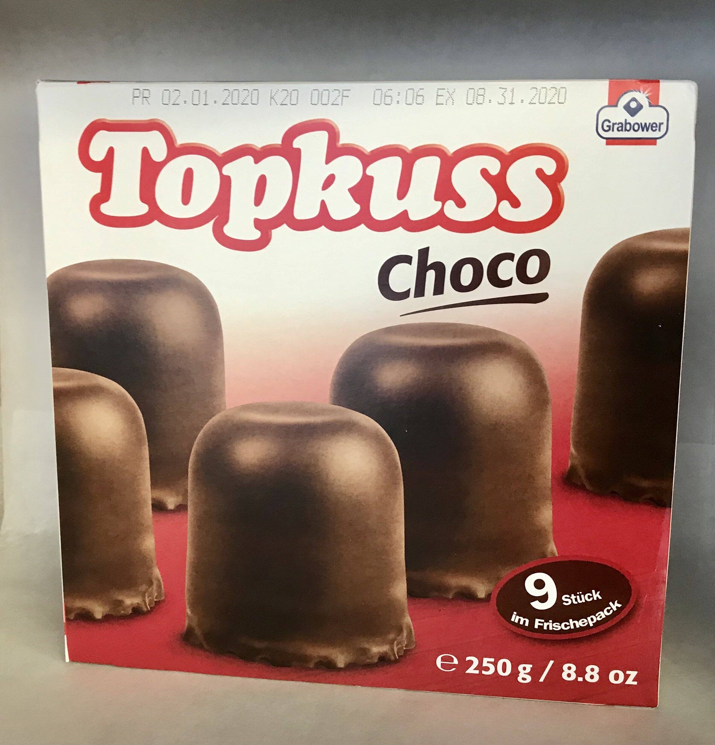 Topkus | Chocolate Kisses | Tête de Chocolate Enrobée | Schokolade Schaumküsse