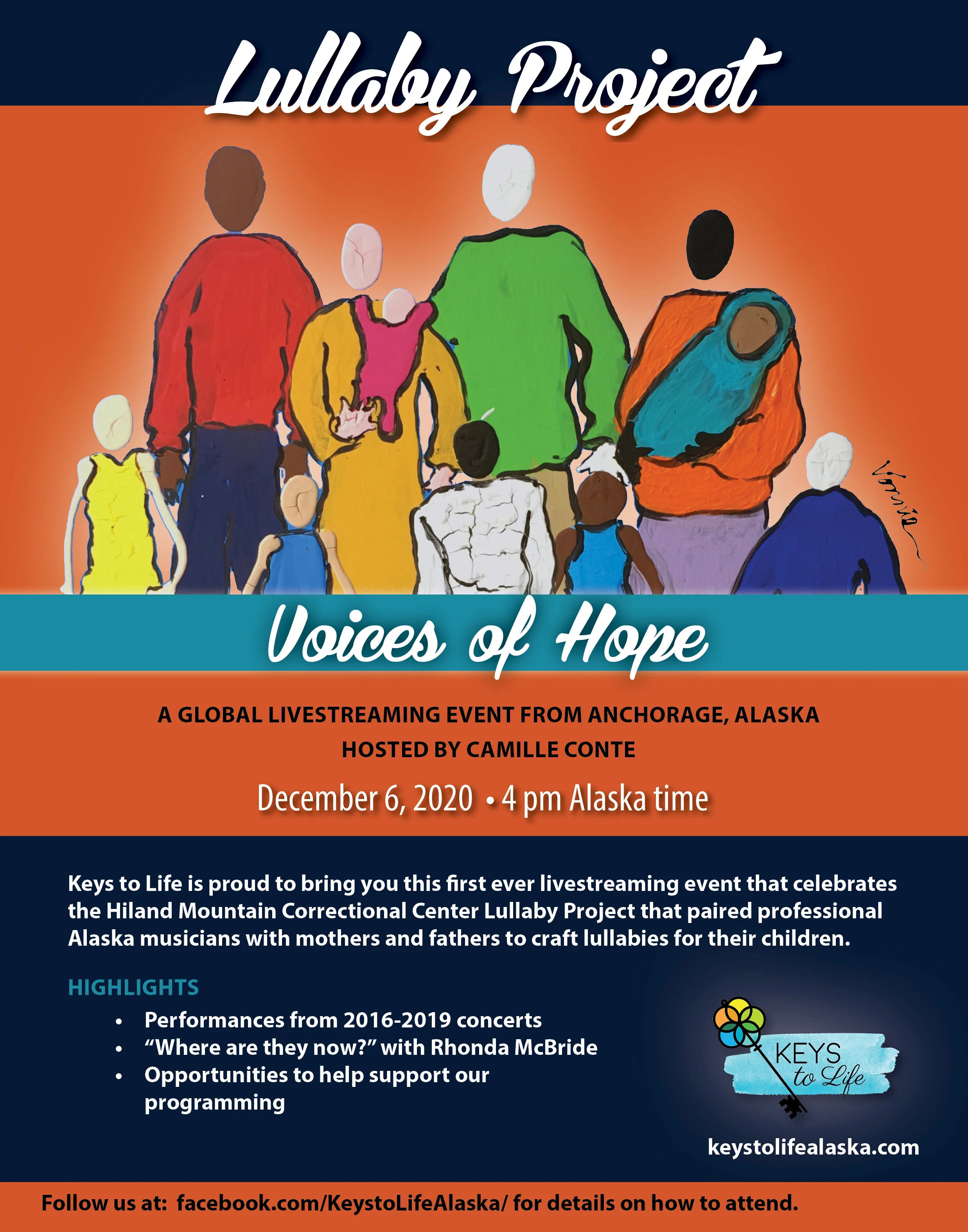           2016-2019 Hiland Mountain Lullabies will be featured on December 6th. 