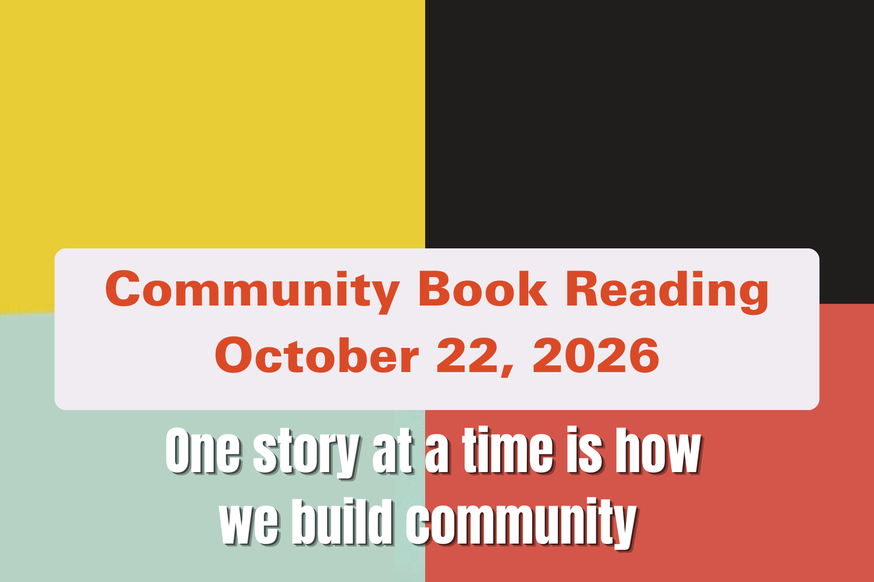 Community Book Reading