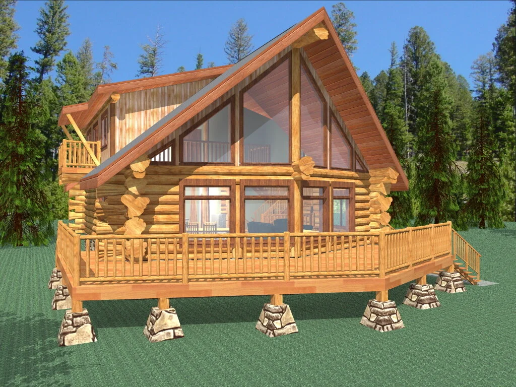 Fellowship Plan A17 — Log Homes Canada
