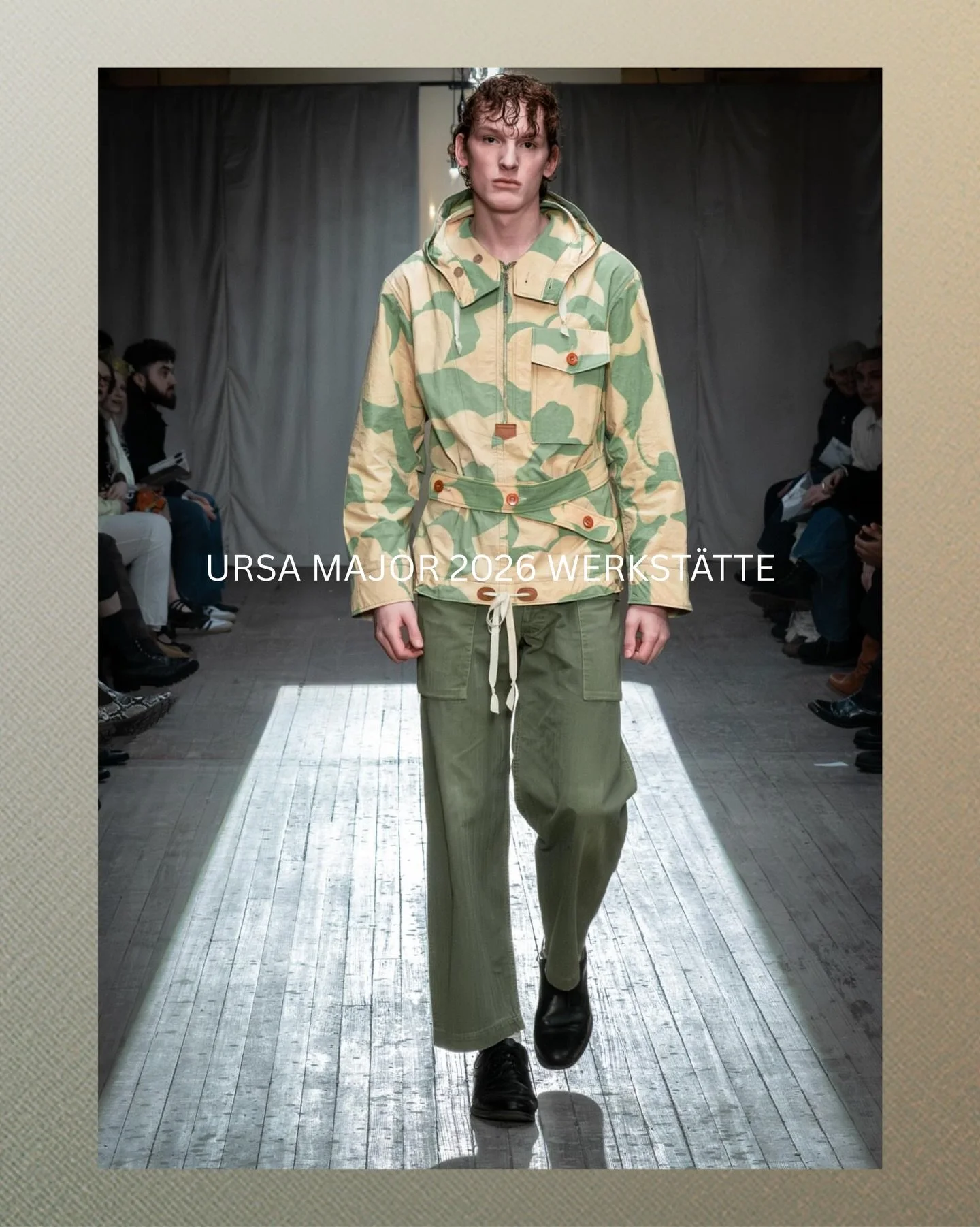 @noahj232 for @ursamajor.workwear 
Afterwork Runway:
Designer | Project Lead: Tula deBaer
Featured Designers | Co
Producers: @yuvalsorotzkin @_evviel_@ursamajor.workwear
Casting Director:@ohmygodrawni
Model Direction:@apollobual @gracenwilkins
Makeup