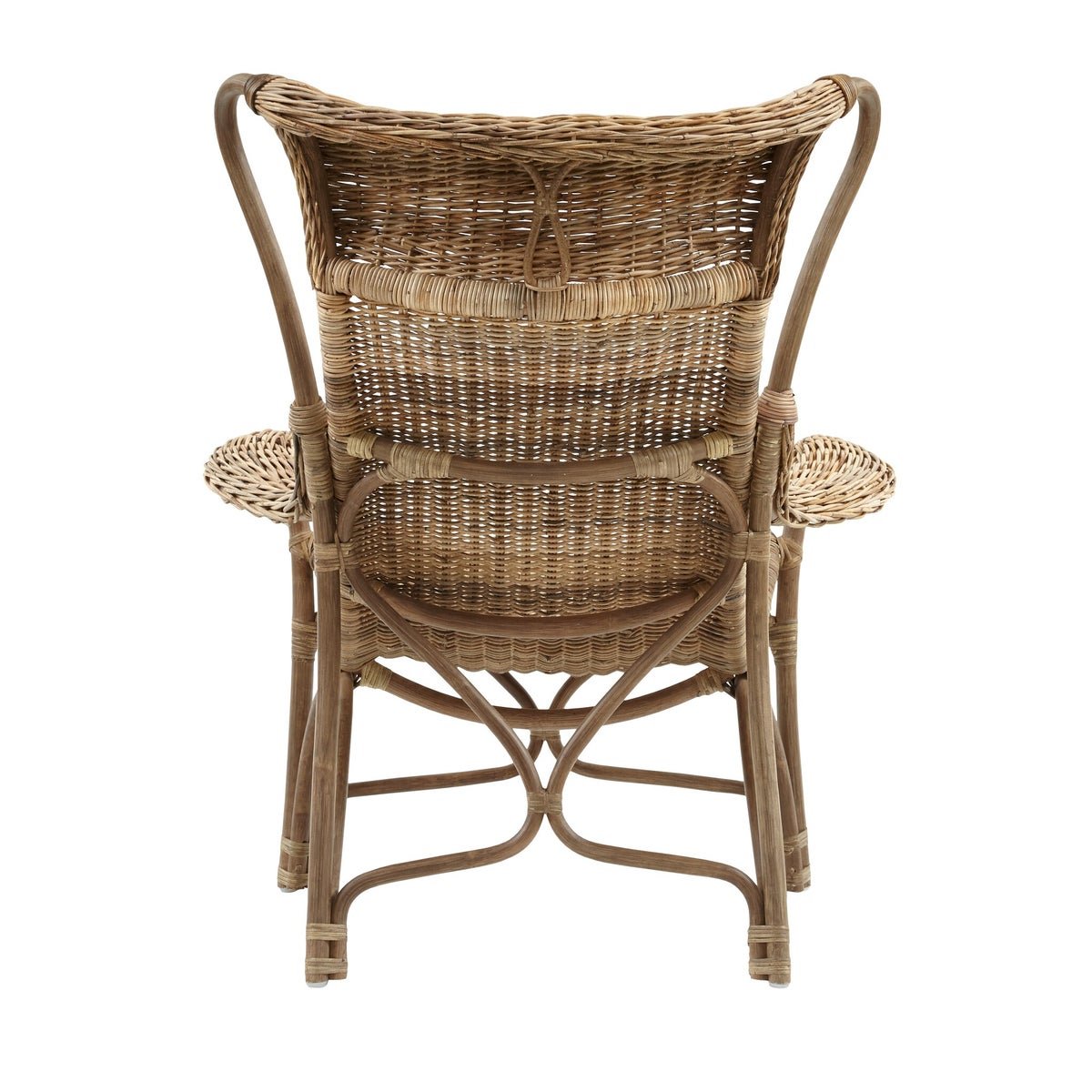 The Curve Lounge Chair Color in Slimit Gray. Rattan is timeless!Dimensions: W31.1 x D33.7 x H36.2.. HomeWorks carries quality home decor and furniture products curated for a cohesive home design.