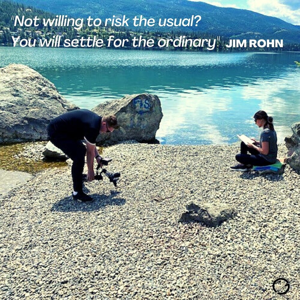 &ldquo;Not willing to risk the usual? You will settle for the ordinary.&rdquo; - Jim Rohn #legends