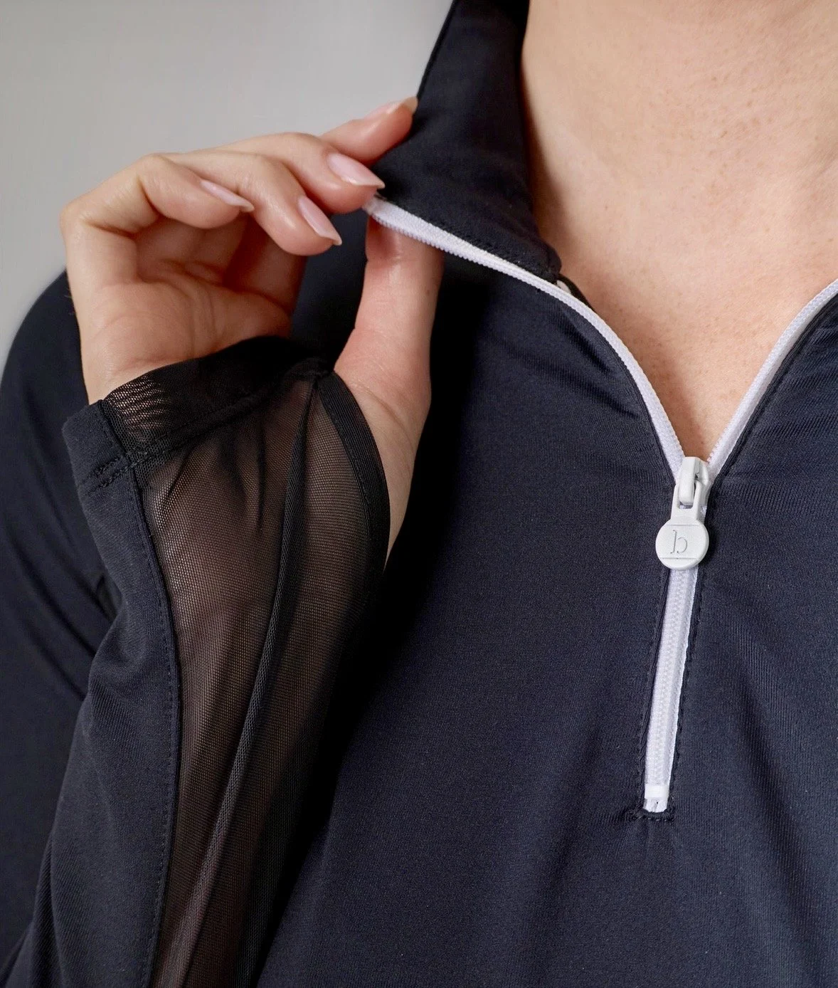 Mesh Sleeve detail