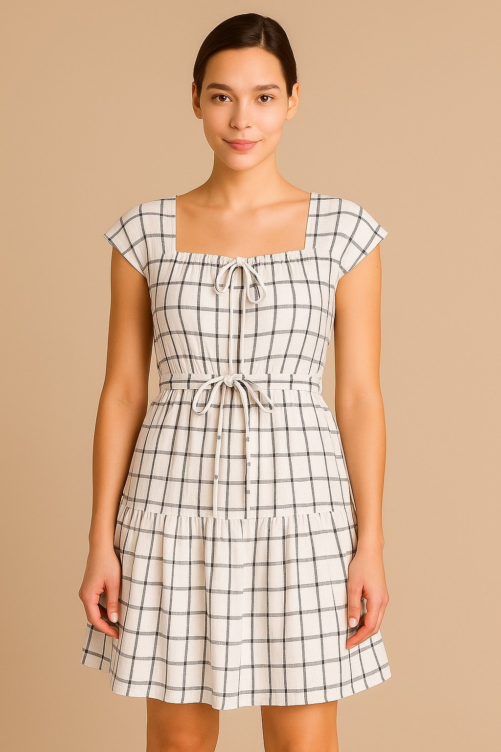 Lora Cap Sleeve Dress by Patterns World Inc..jpg