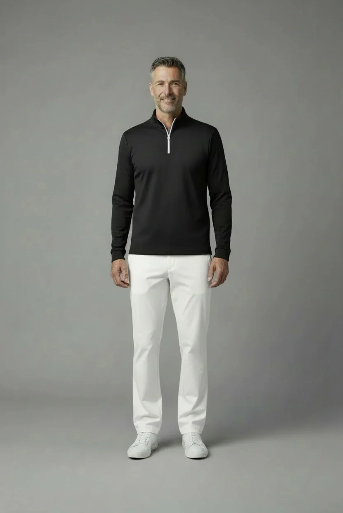 Men's Polo with Zip 