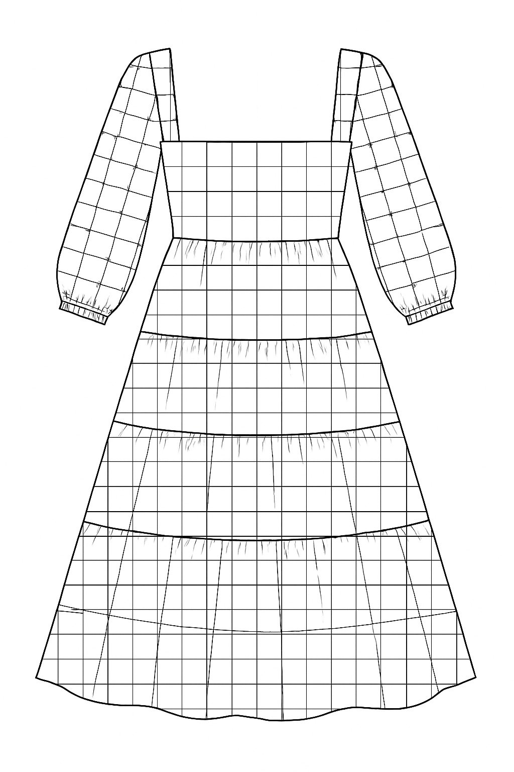 Lauren Maxi Dress Back by Patterns World Inc..jpg