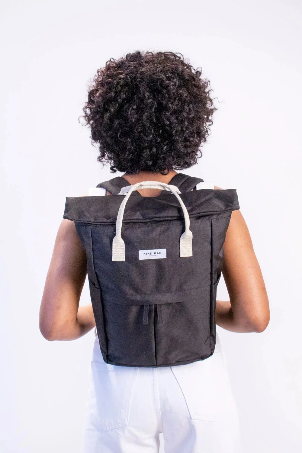 Hackney Backpack, Pebble Black - Kind 