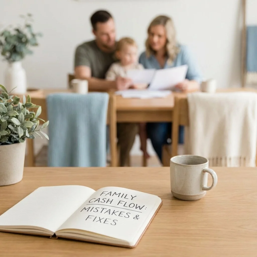 Reviewing family finances with financial coach in oregon Cortney Kaveh