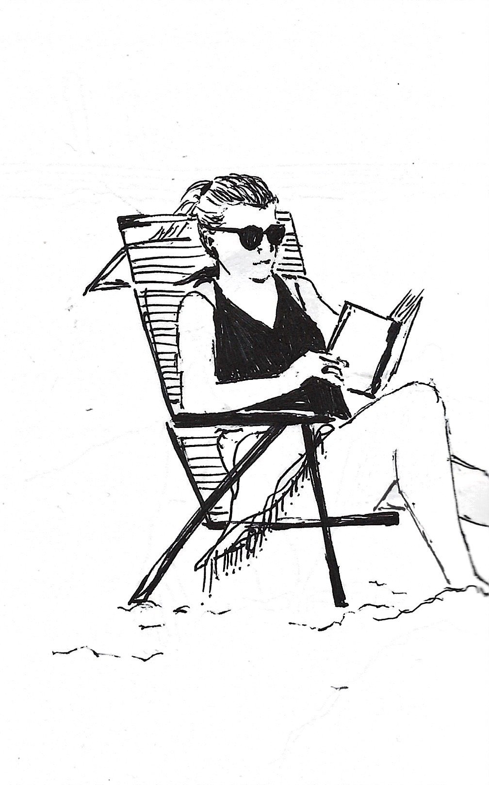 Woman at the Beach