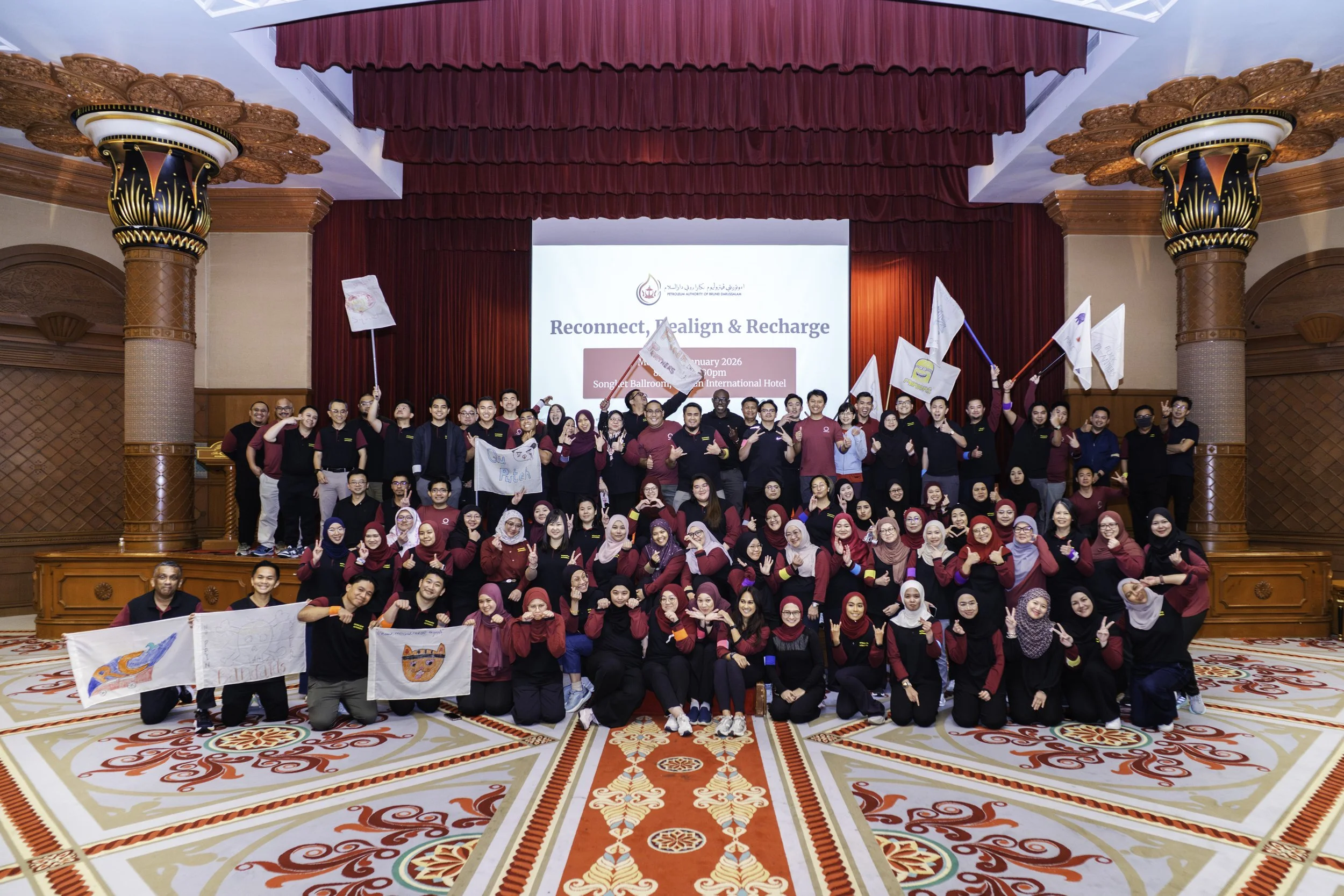 Reconnect, Realign &amp; Recharge (Full Day Team Building) for Petroleum Authority of Brunei Darussalam (PABD)