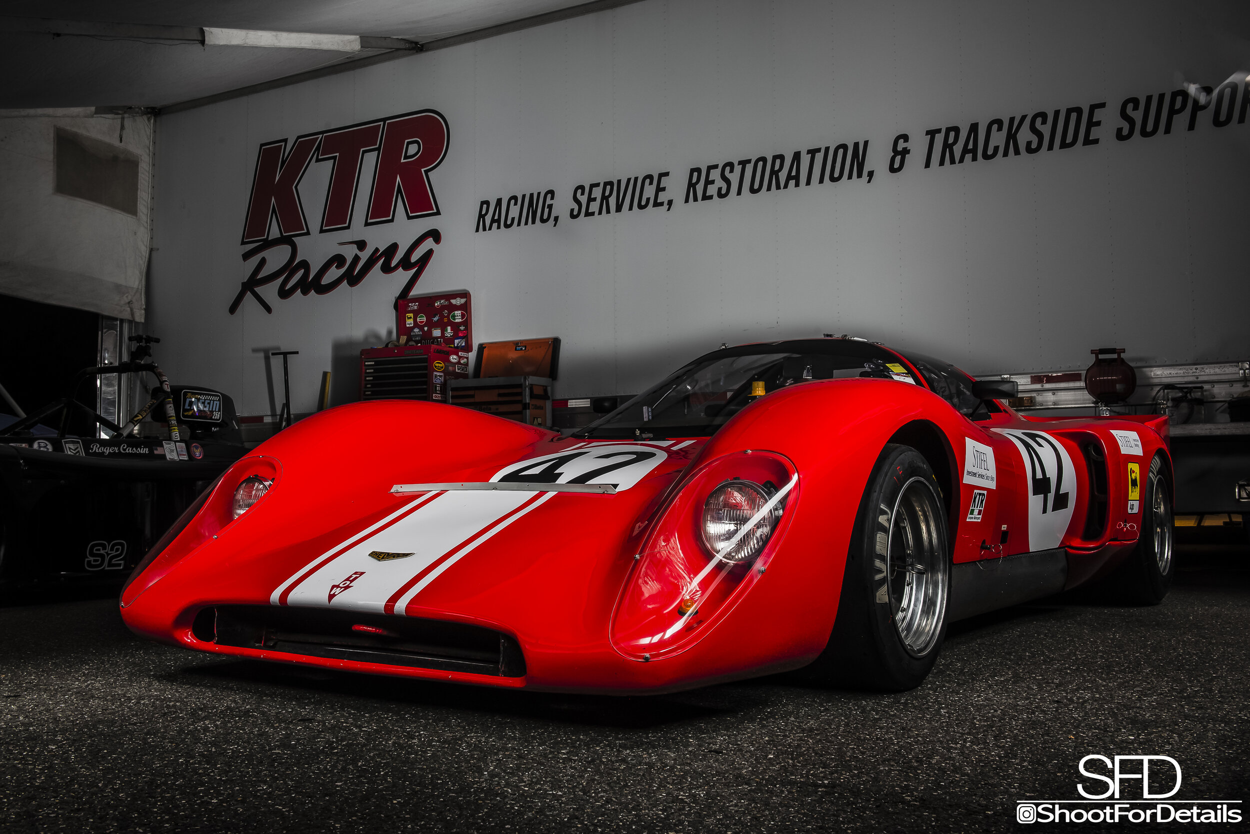 1966 No.2 Ford GT40 MKII-A P/1046 — Shoot for Details