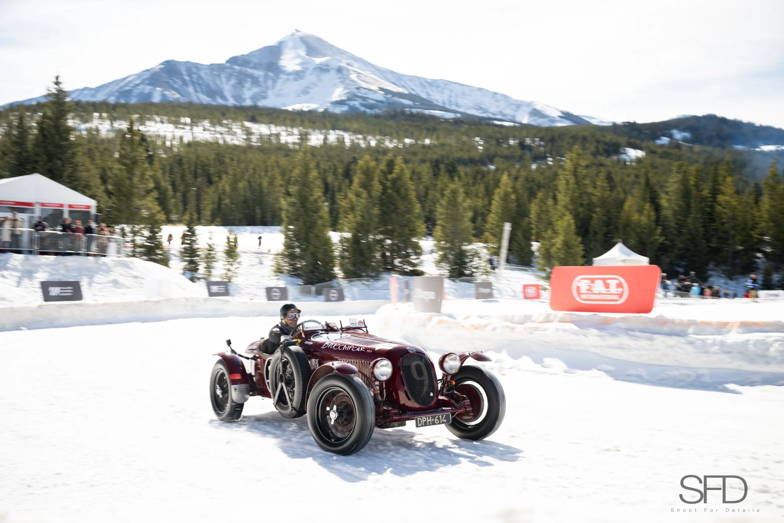 Photographing the F.A.T. Ice Race in Big Sky, Montana