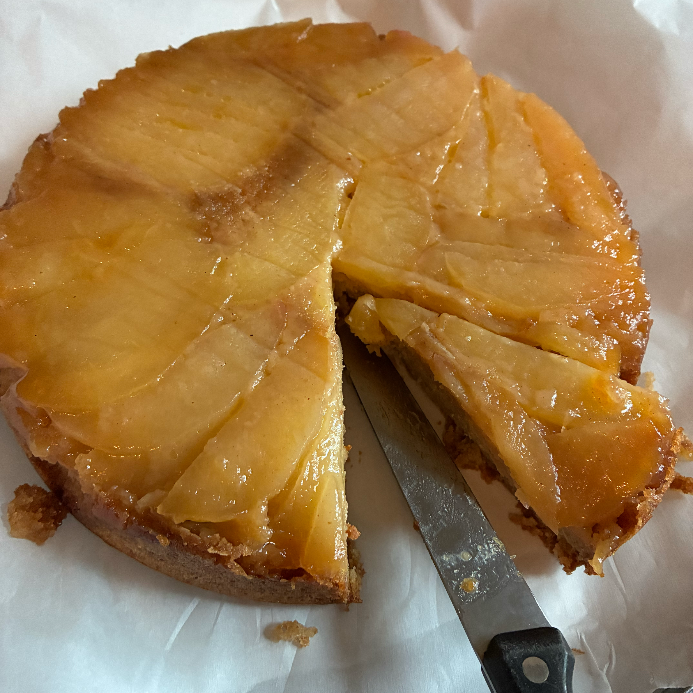Browned Butter Apple Cake 