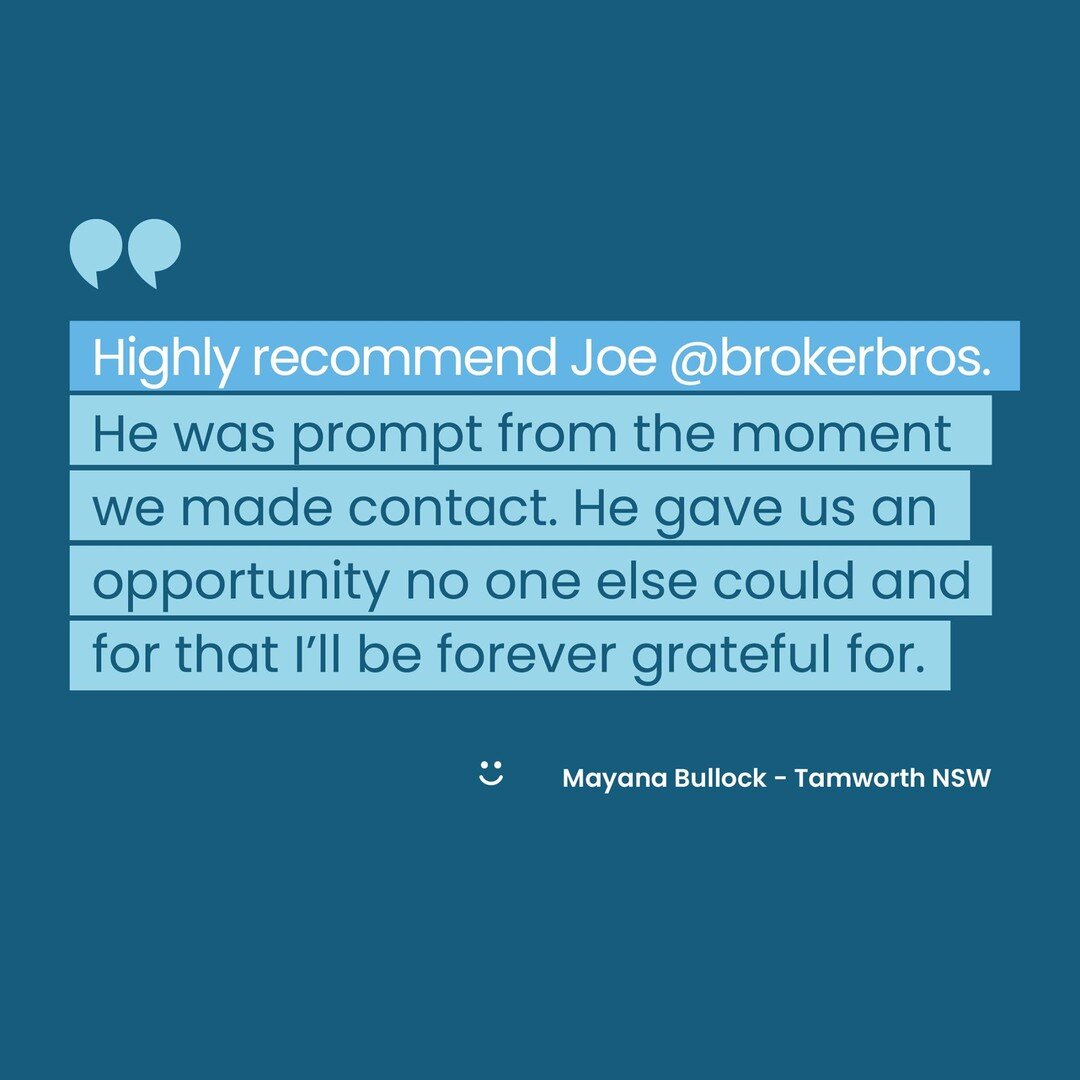 Thank you so much for your kind words Mayana. It was an absolute pleasure assisting you guys.

#finance #financebroker #brokertamworth #hereforyou