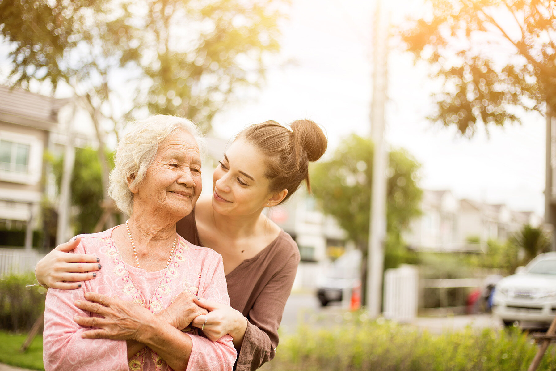 Caregiving for someone with Alzheimer's
