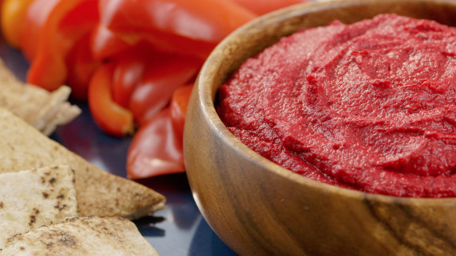 Eating Well with Head and Neck Cancer - Creamy Beet Hummus