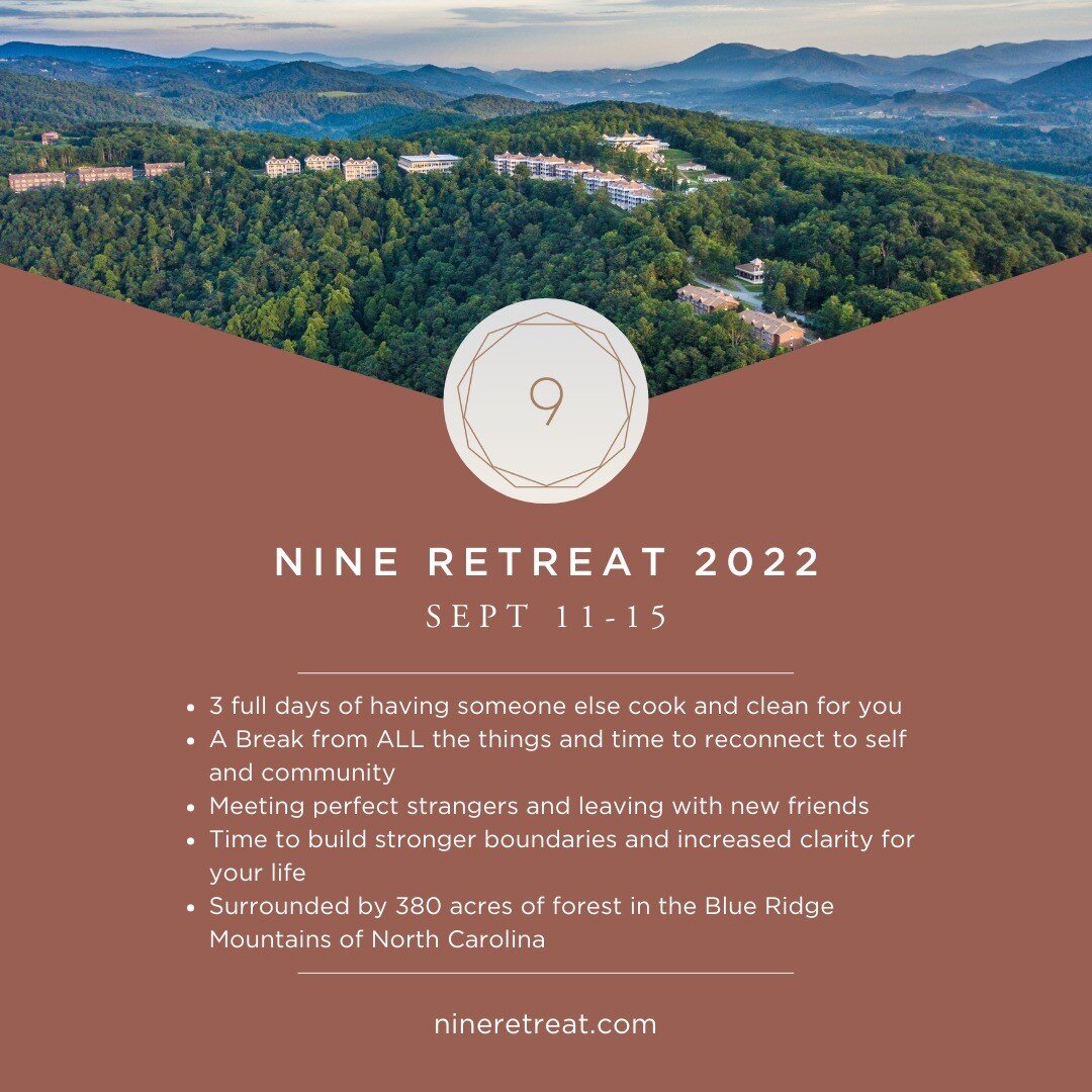 We are sooo excited to welcome you with open arms 🤗 and invite you to join us this year at NINE Retreat 2022!
 
Are you coming to join us? Only the first 20 people will gain access to our Early Bird NINE Retreat Gift Set Bundle - as a special thank 