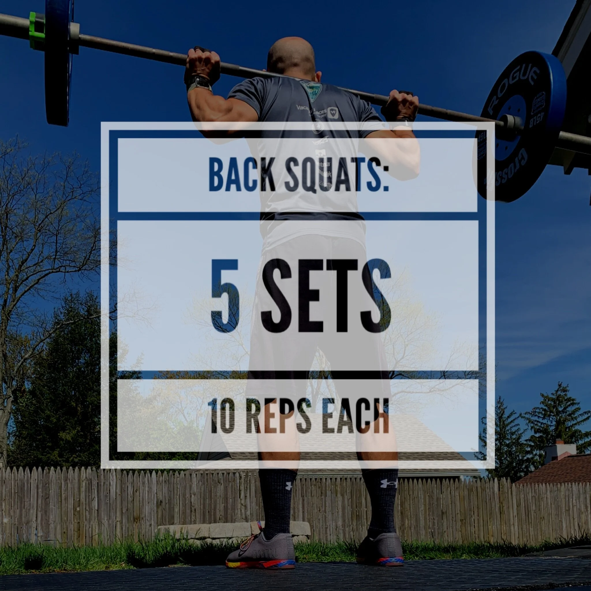Five and Dime Back Squats