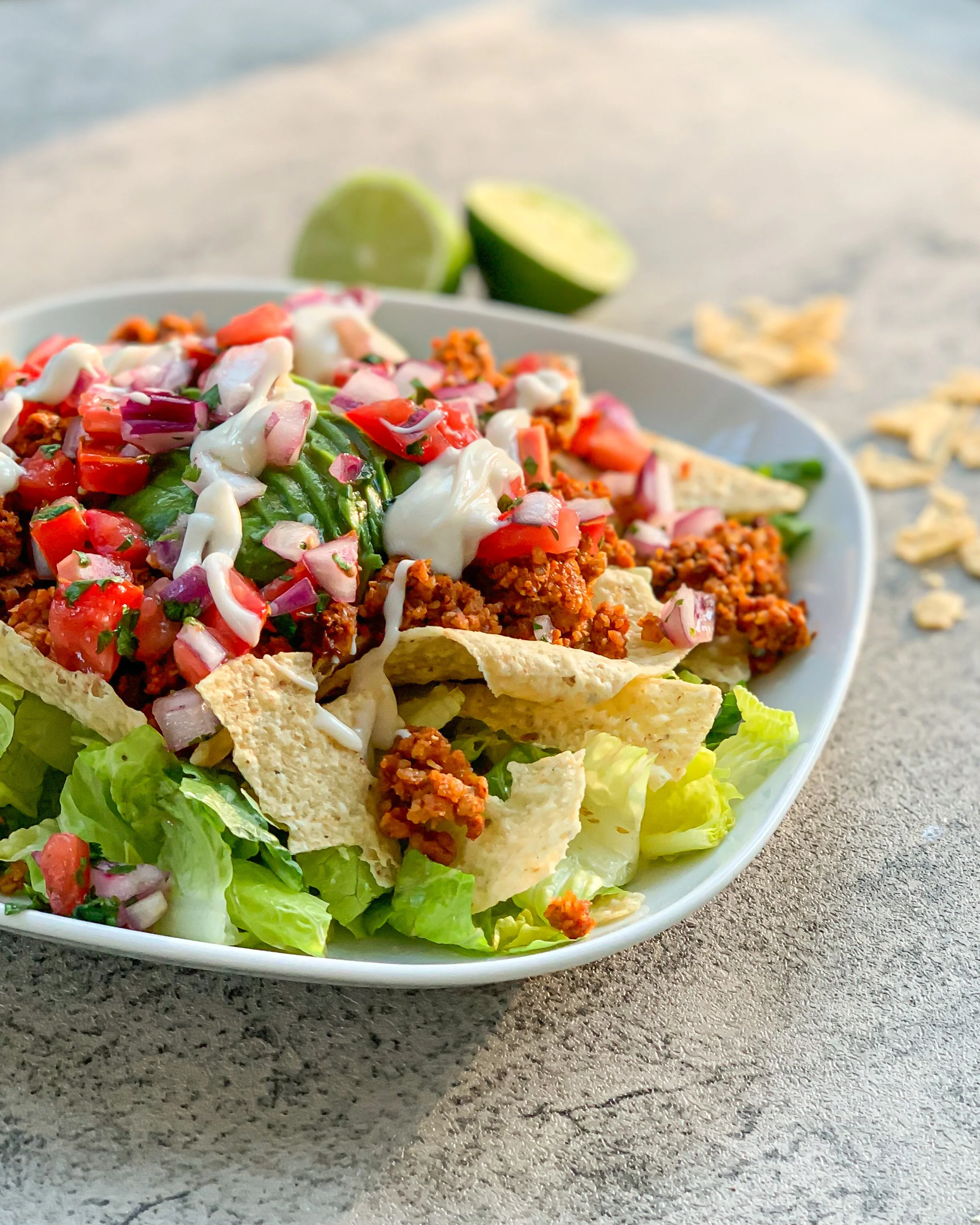 Taco Salad Chorizo