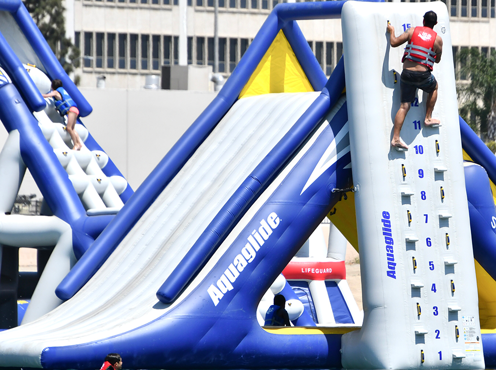 The Adventure Water | Obstacle Anaheim Lagoon Course Park -