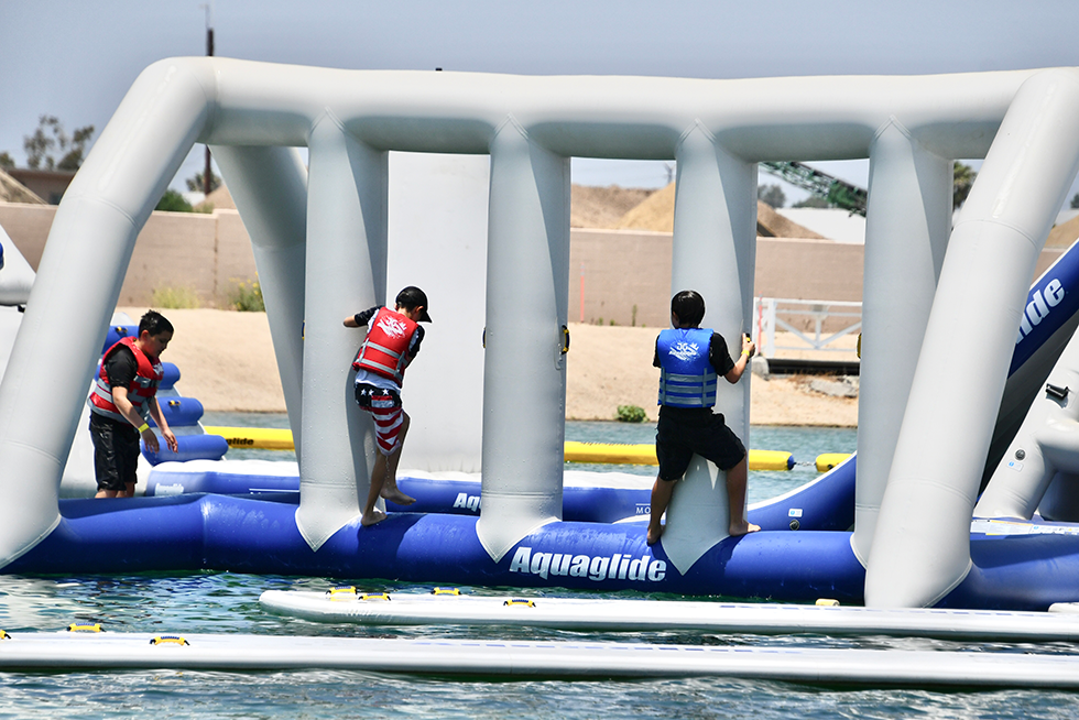 Obstacle Course The Adventure Lagoon Anaheim Water Park