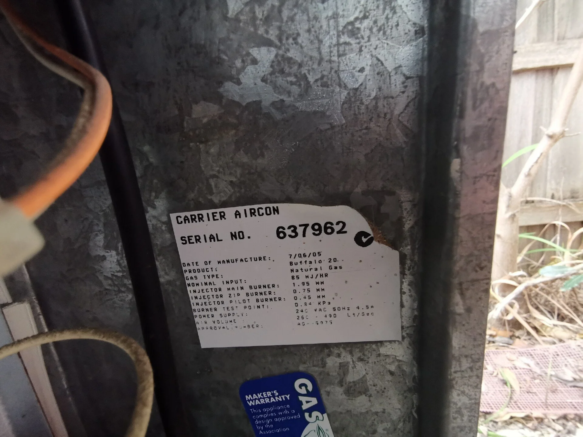 Brivis Buffalo 20 Servicing u0026 Repairs — Unitests