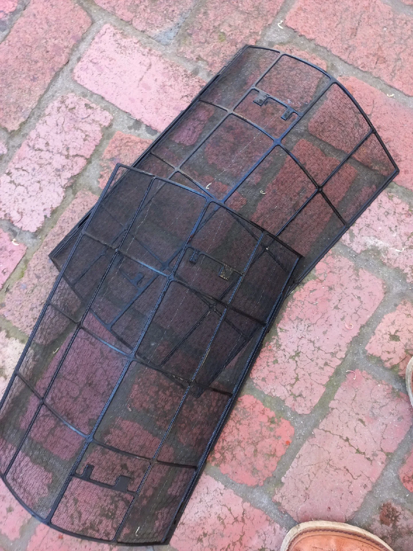 clean filters from split system
