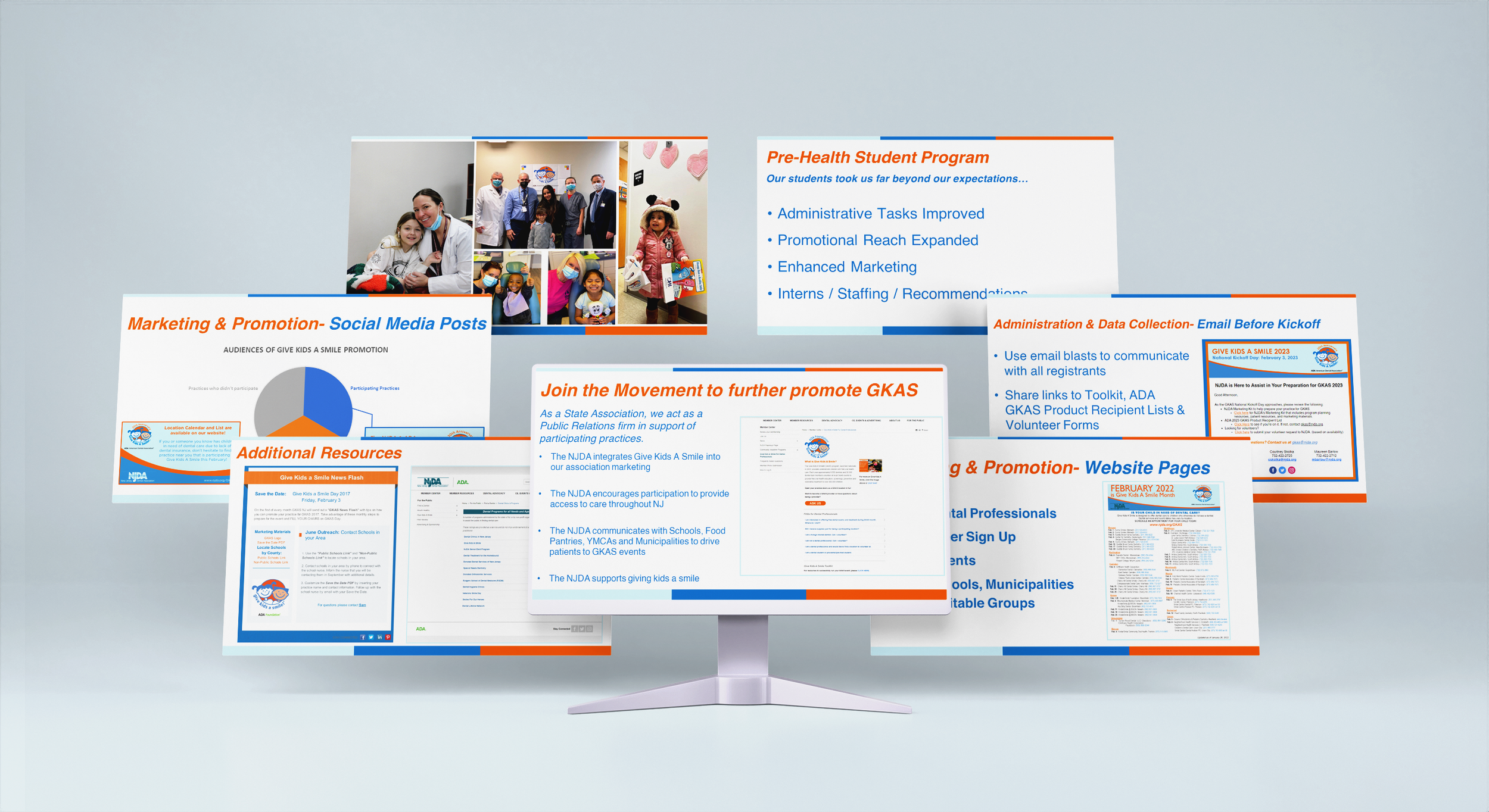 Give Kids A Smile Slide Deck Mockup