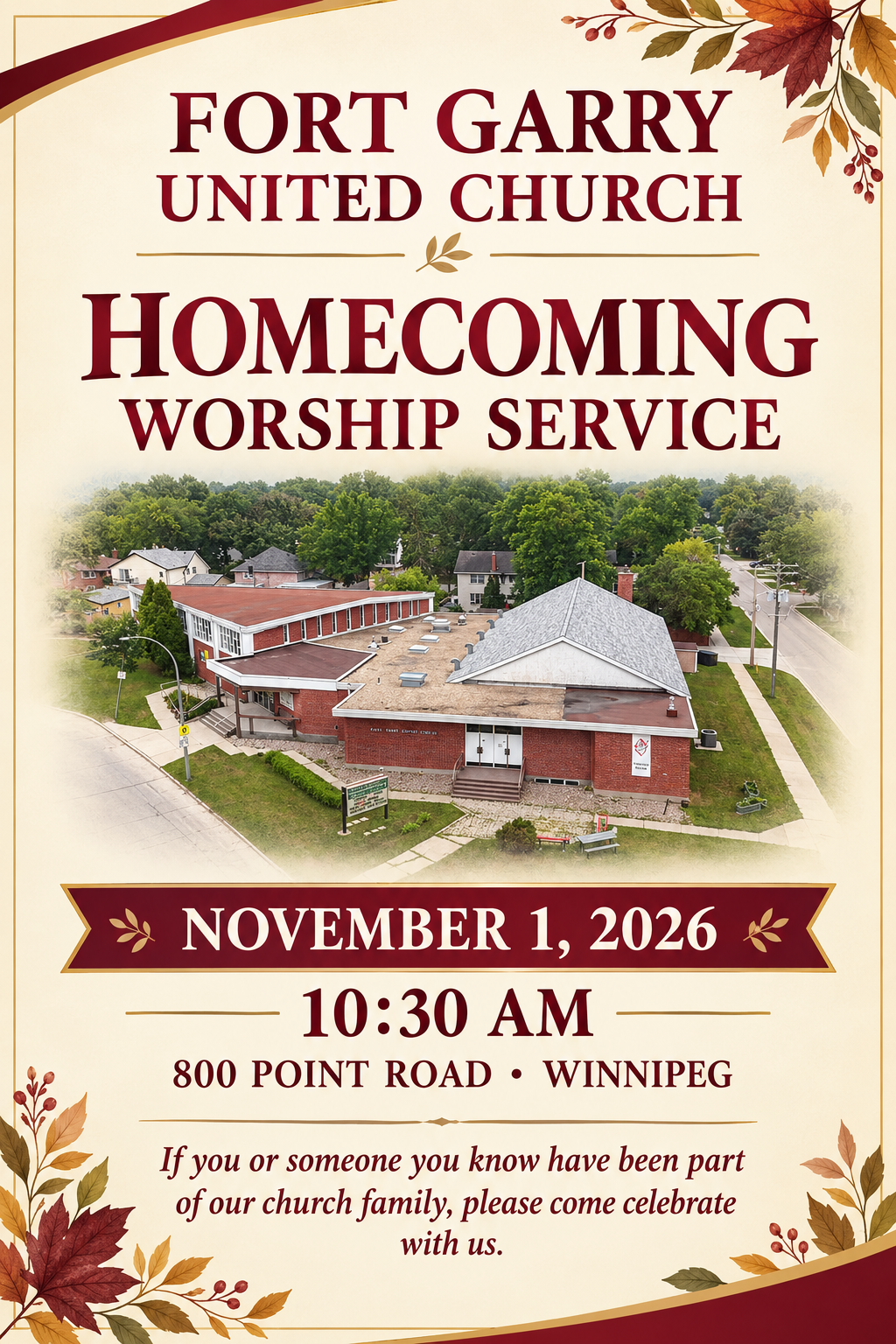FGUC Homecoming Service