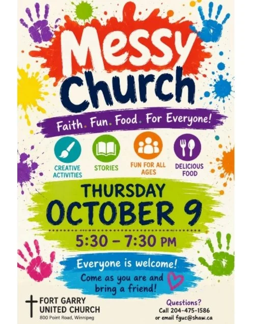 Welcome back to Messy Church!