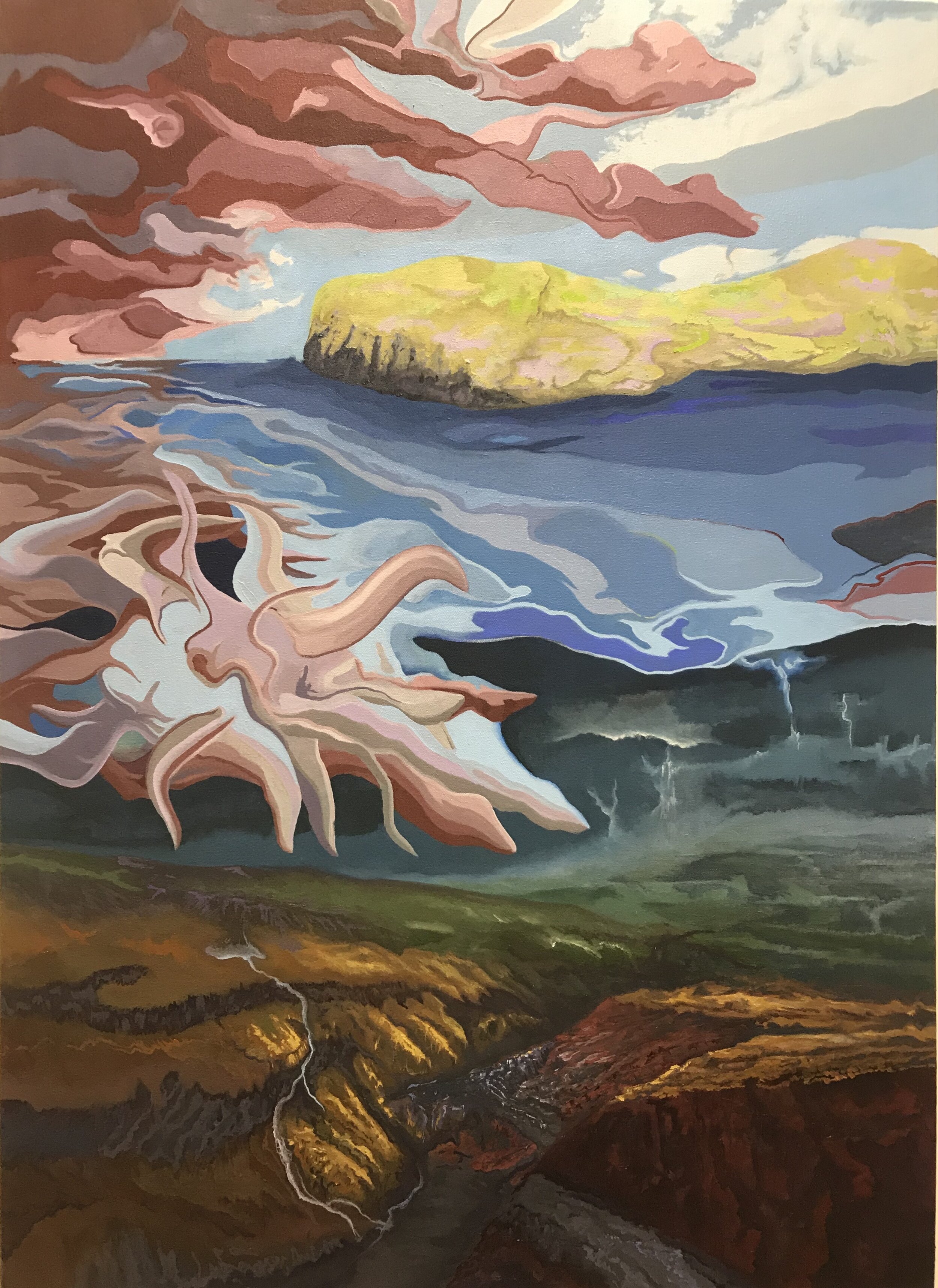No. 34 - oil on canvas 30x42