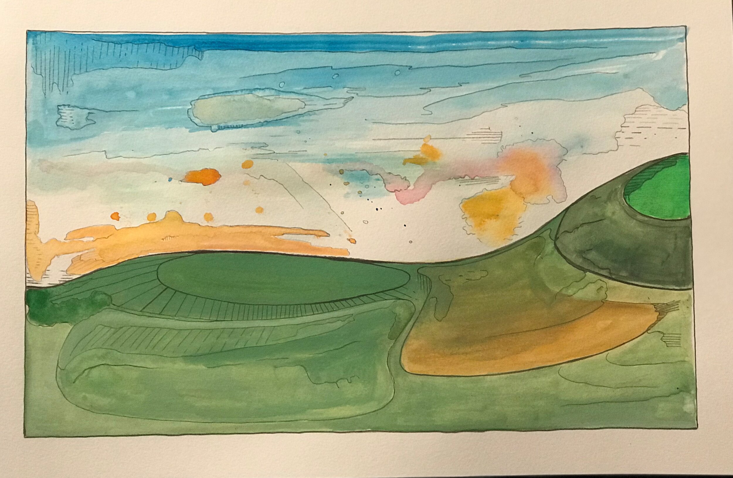 D02 - mixed media on arches archival paper