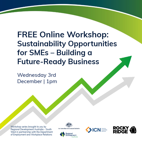 Sustainability Opportunities for SMEs - FREE Online Workshop