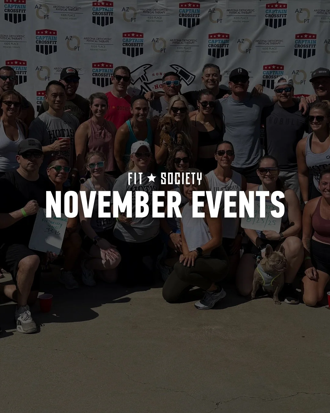 November is about to be jam packed with great events &amp; seminars from @infusewellnessaz, @fitsocietyaz, &amp; @hyroxamerica - we better see you there! 😉

Sign up for all seminars on the whiteboard at Fit Society &amp; register for our HYROX Half 