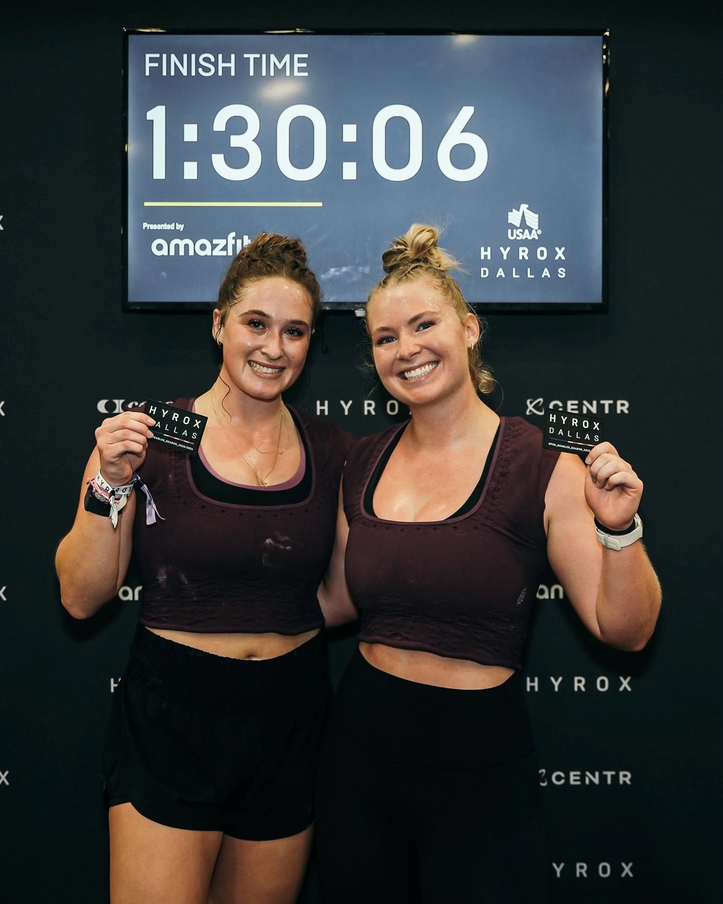 🏆HYROX HIGHLIGHT🏆 Our FS crew showed out at @hyroxamerica Dallas this weekend! 🔥

A huge congrats to @brookeejohnson8 &amp; @mmfraley who competed &amp; and crushed it in Women&rsquo;s Doubles 🏁🎉

And congrats to @prkaup &amp; @timothy.d.johnson