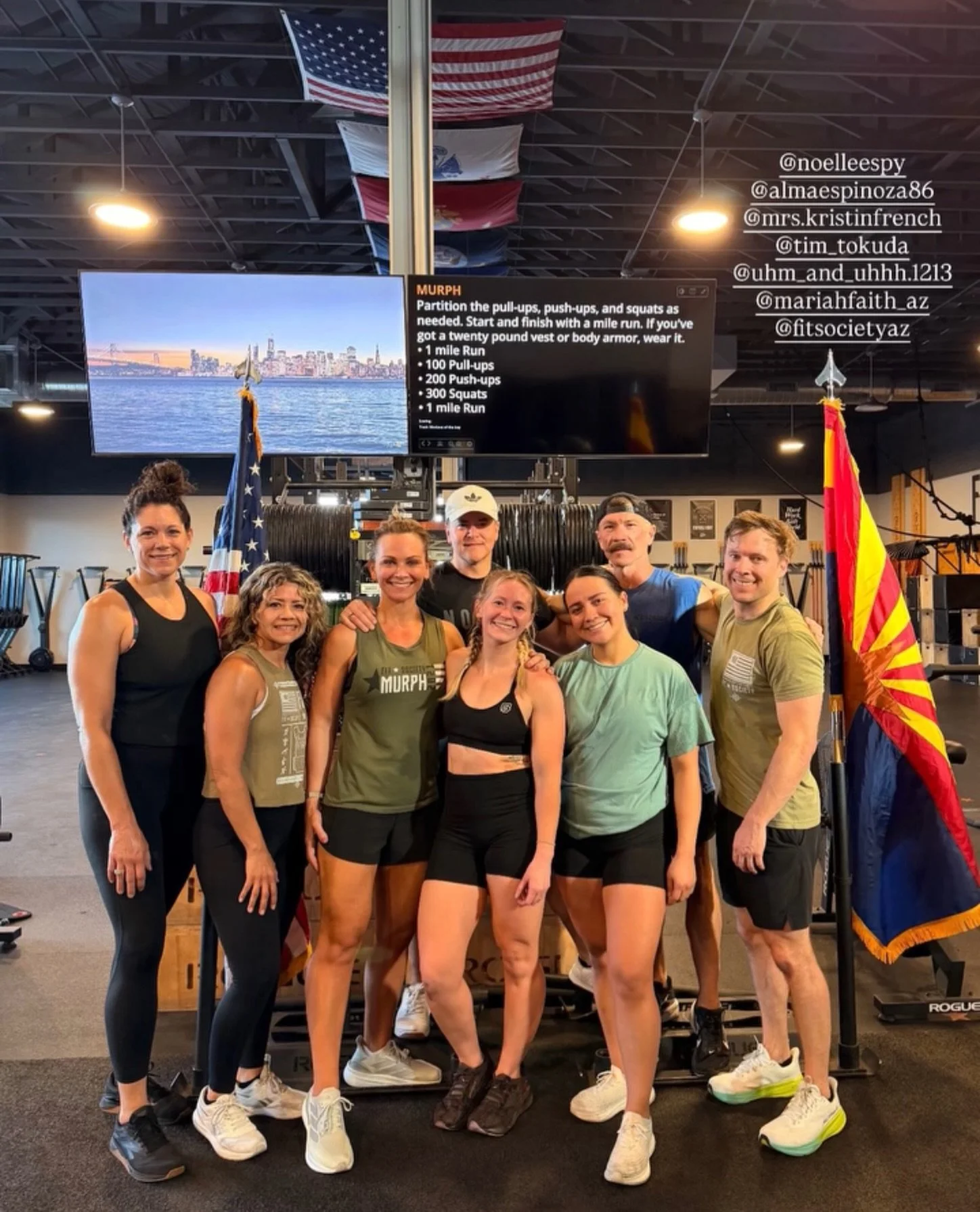 Shout out to everyone from the Fit Society community who showed out for MURPH 2026! 💪 #STRONGERTOGETHER