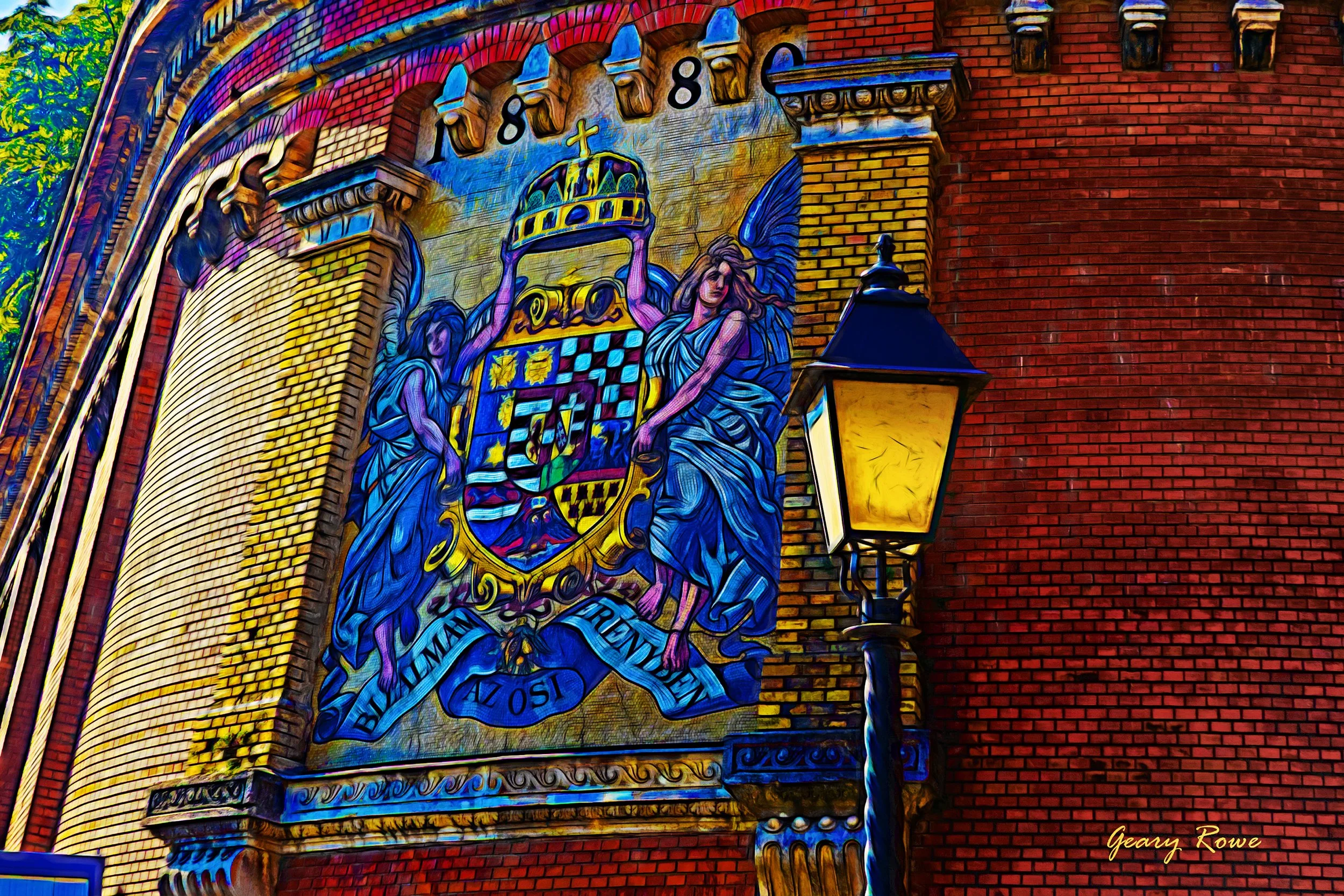 Hungarian Coat of Arms Painting