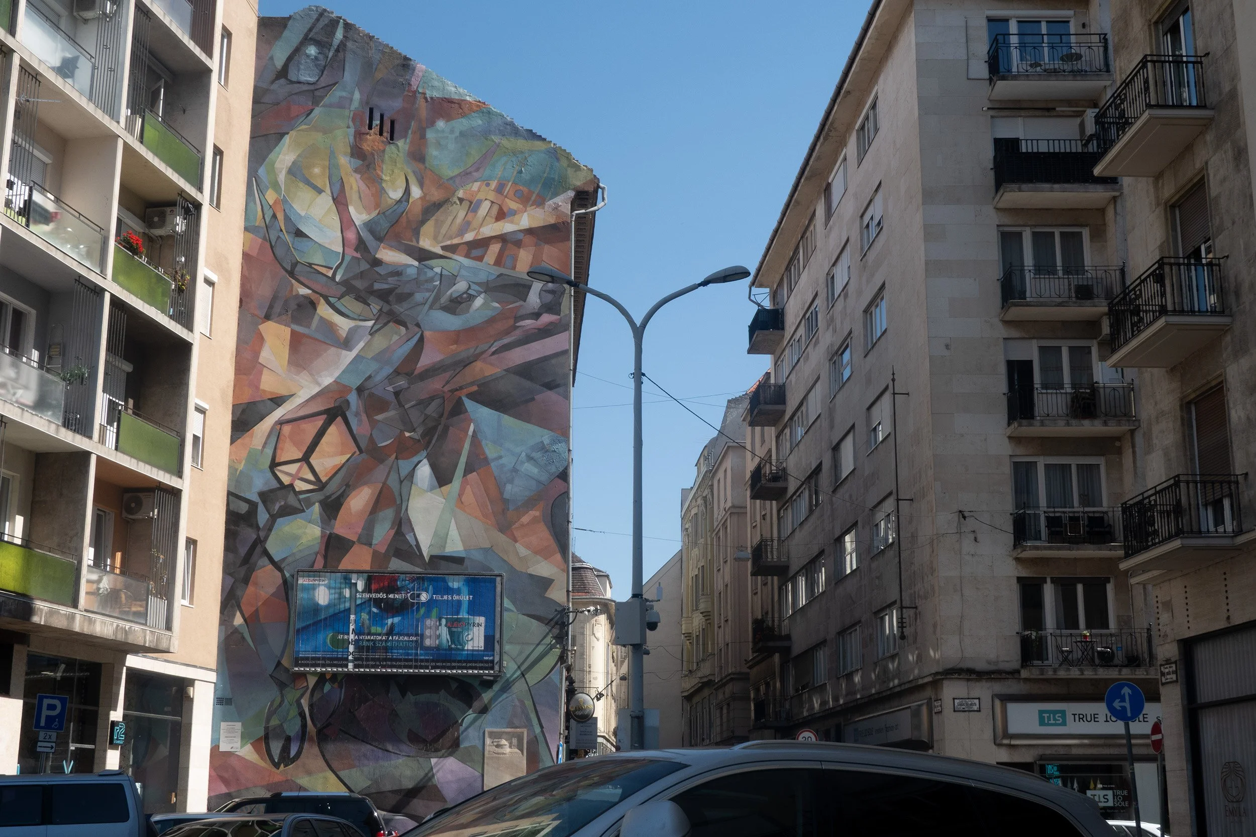 Original image taken in downtown Budapest