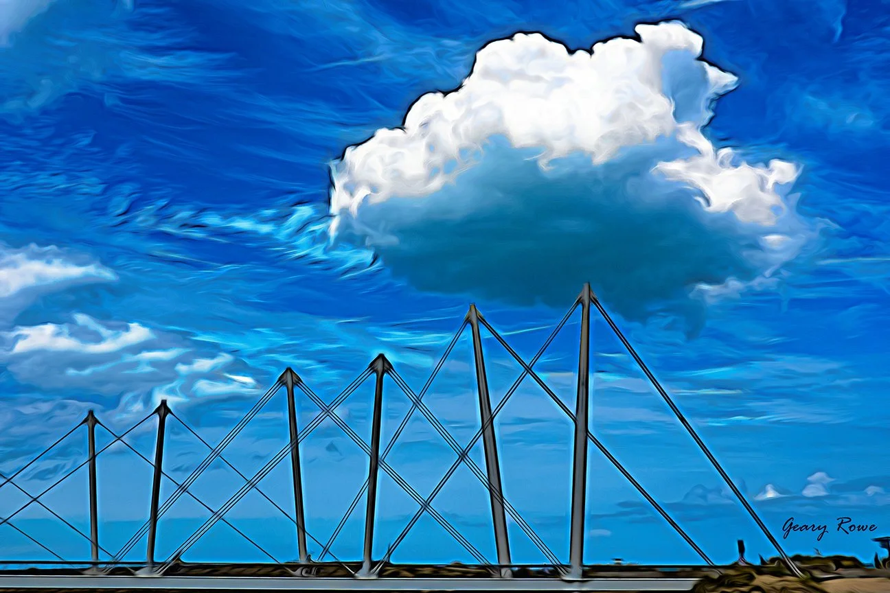 Dunkirk Bridge Painted Image