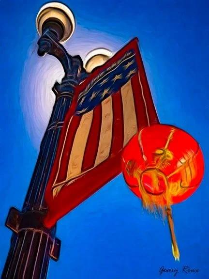 Feast of Lanterns Painted Image