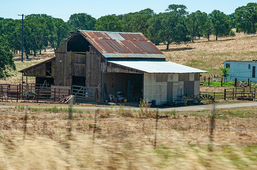 Barn at Knights Ferry Original Image