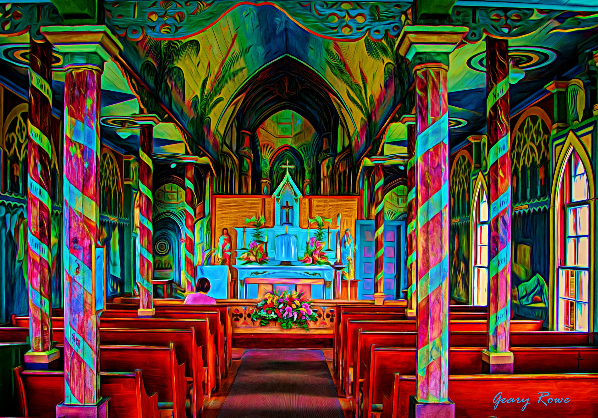 Painted Church, Big Island Hawaii