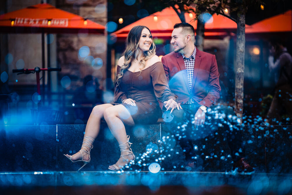  Downtown Denver engagement photo session by Colorado wedding photographer JMGant Photography 
